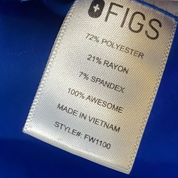 Figs Casma Three-Pocket Scrub Top - Picture 7 of 8